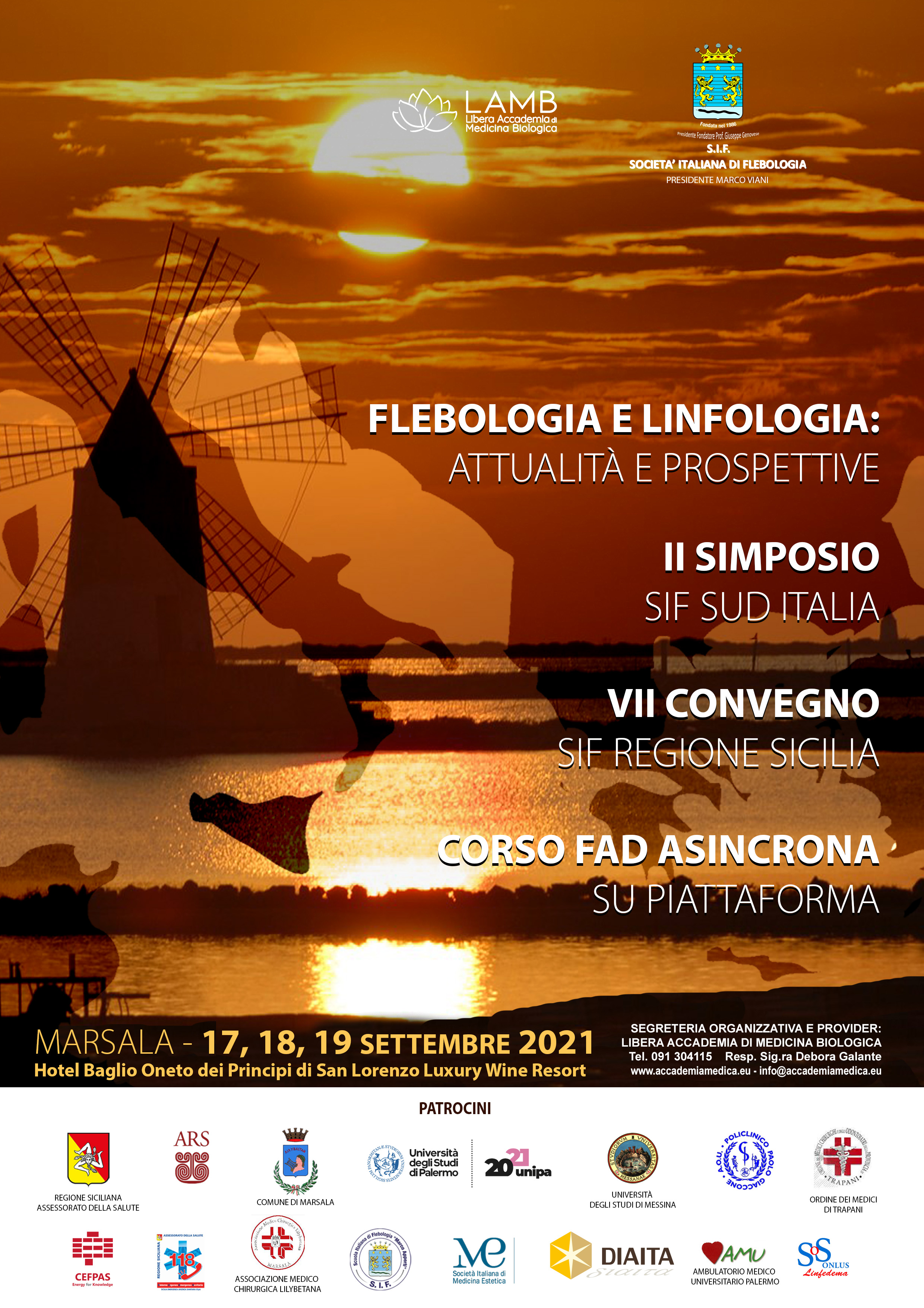 Course Image 2 SIMPOSIO SIF SUD ITALIA-7 CONVEGNO SIF REGIONALE-FLEBOLOGIA E LINFOLOGIA:ATTUALITÀ E PROSPETTIVE